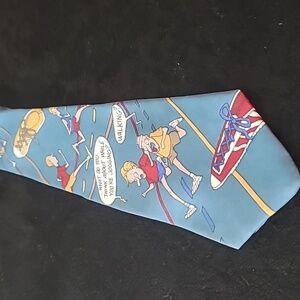 Richard L Torrey Bench Warmers   Silk Mens Neck Tie Novelty
